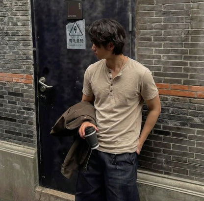 The Essential Short Sleeve Henley