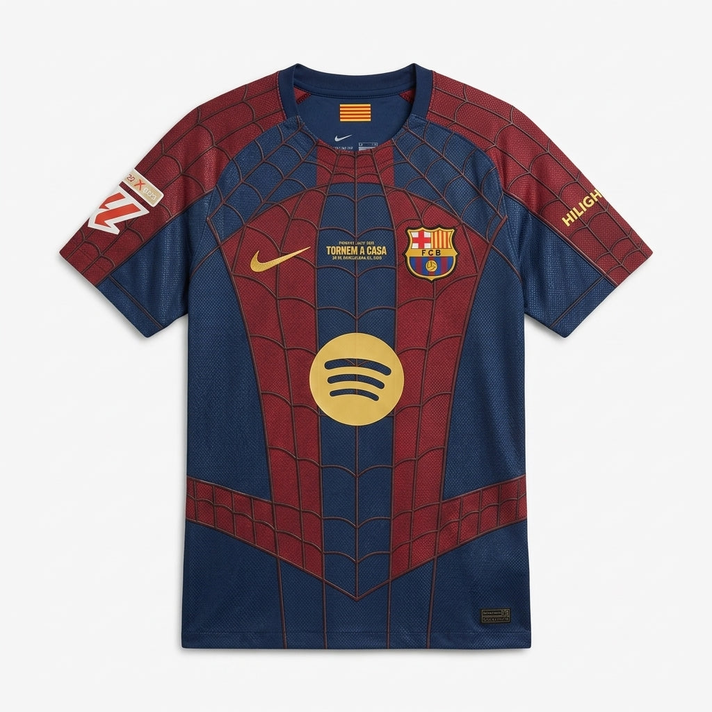 BARCA X SPIDERMAN JERSEY