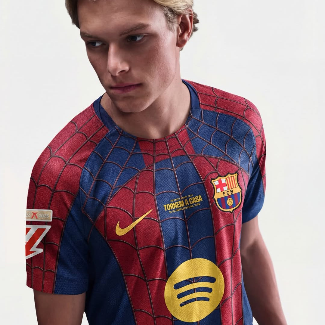 BARCA X SPIDERMAN JERSEY
